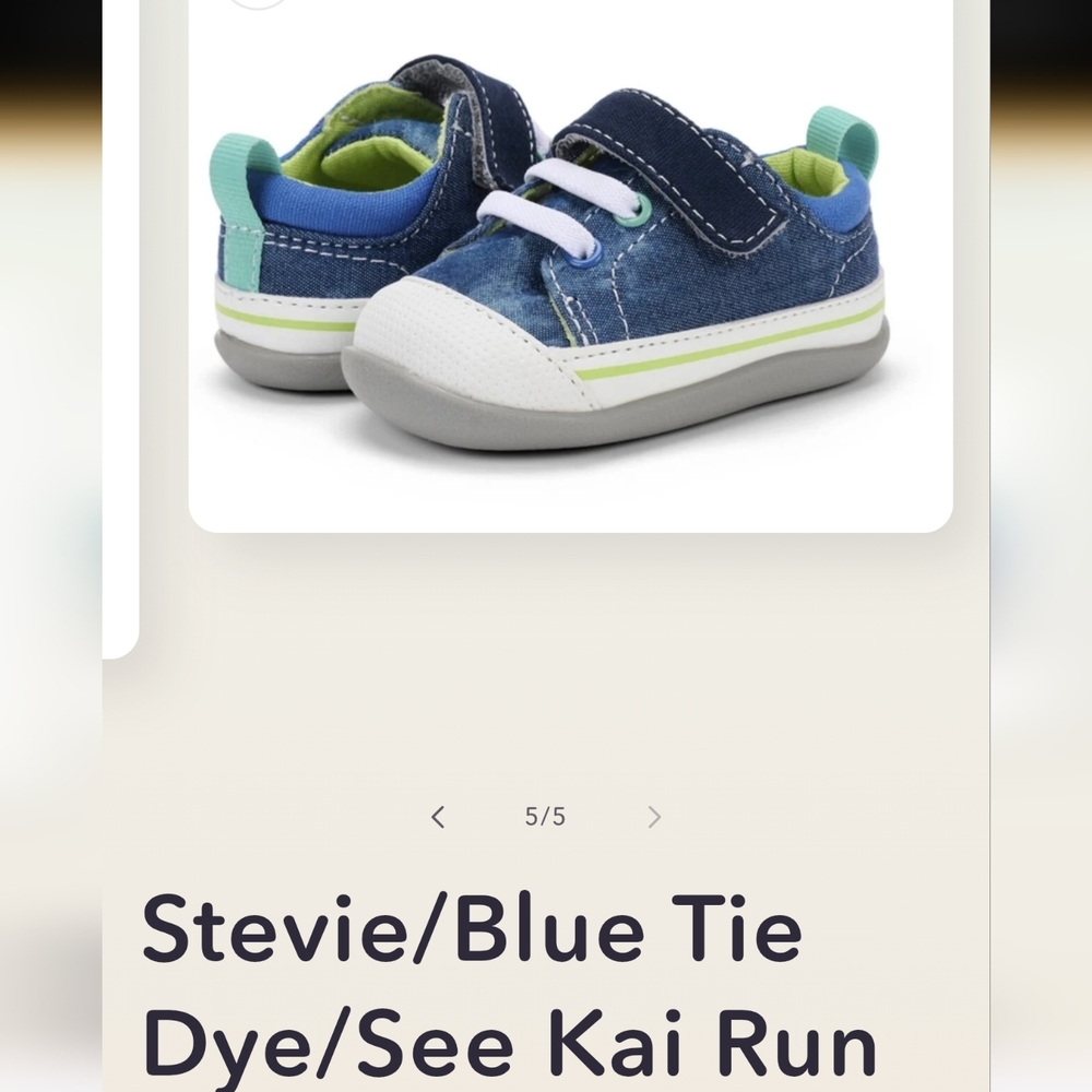 See Kai Run Stylish Blue Kids Shoes